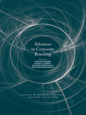 cover image of Advances in Corporate Branding